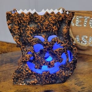 Vintage Partylite Halloween Haunted Luminarie